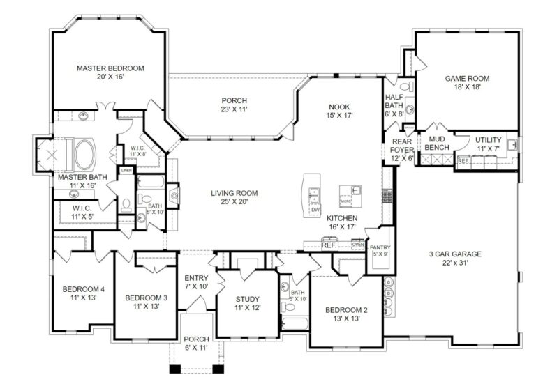 Cape May Floor Plan