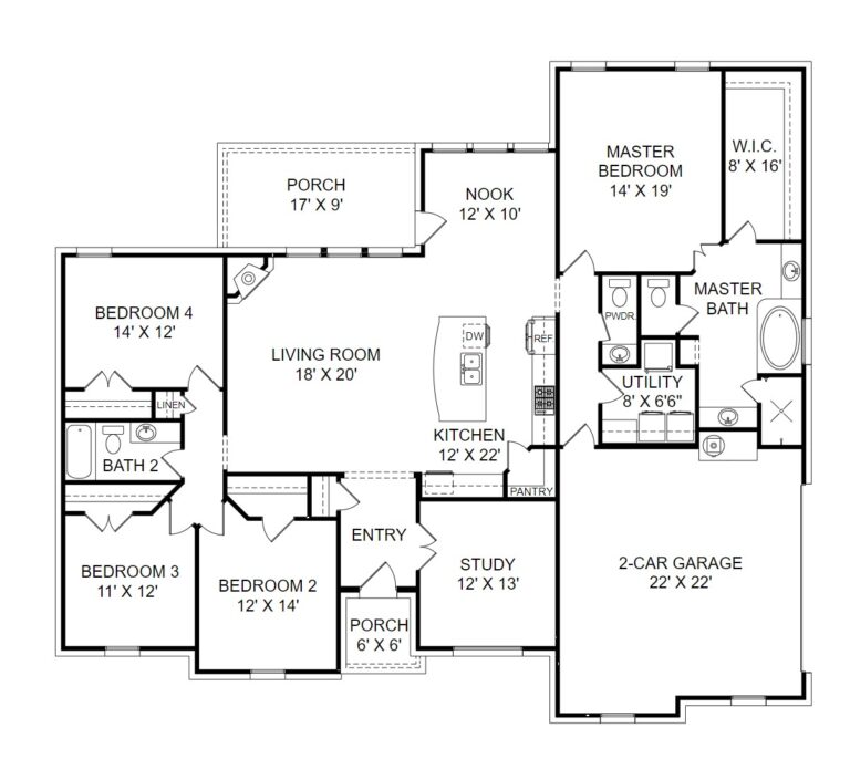 Newport Floor Plan